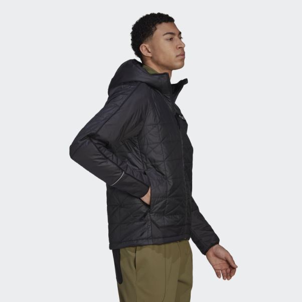 Veste à Capuche Adidas Terrex Multi Isolée Noir