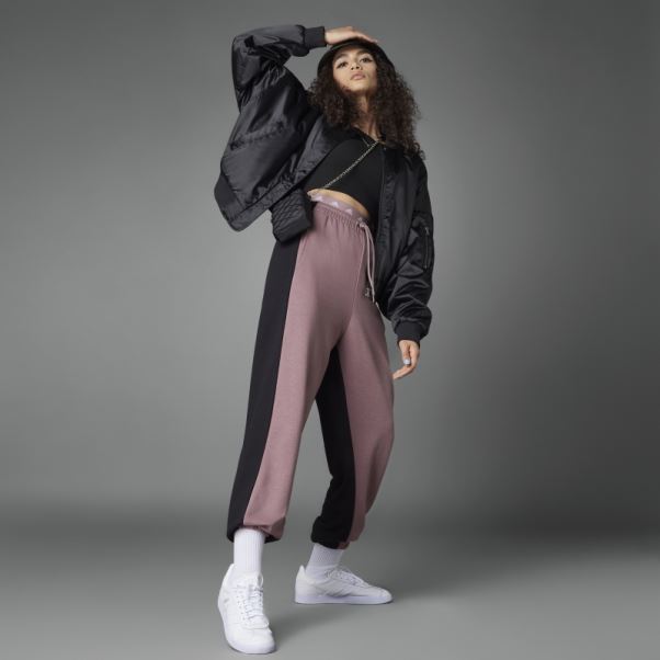 Pantalon En Tissu éponge Hyperglam Adidas Violet