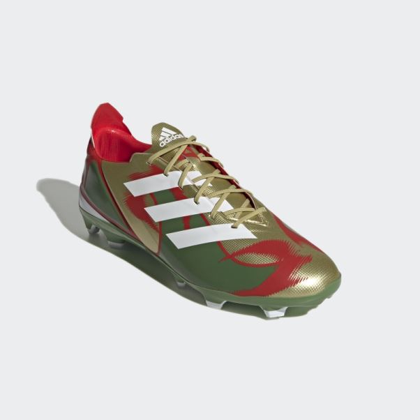 Crampons De Football Pour Terrain Ferme Gamemode Adidas Goldallic
