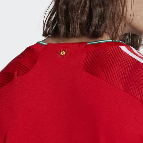 Maillot Domicile Adidas Pays De Galles 22 Rouge