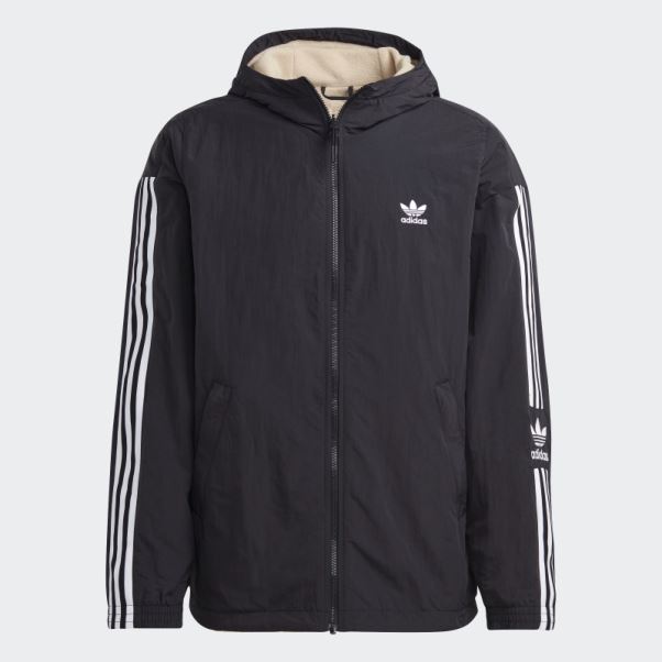 Veste Polaire Réversible Adidas Noire