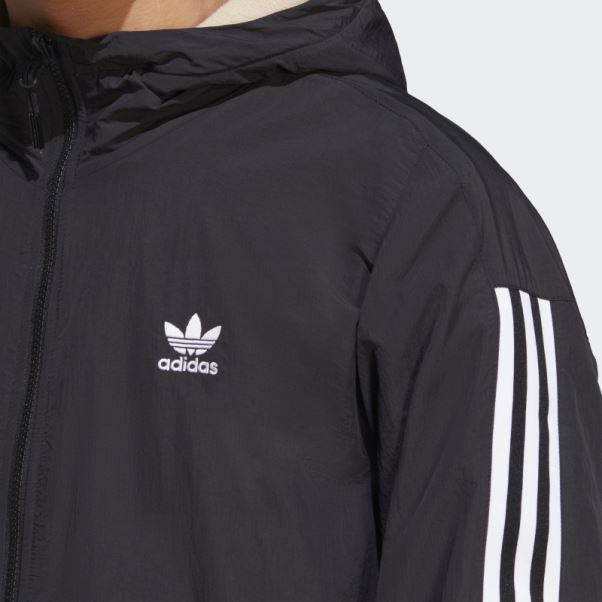 Veste Polaire Réversible Adidas Noire