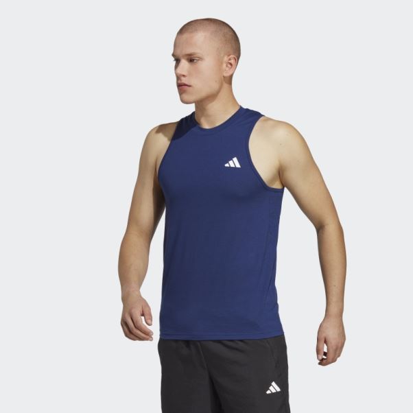 Débardeur D'entraînement Feelready Train Essentials Bleu Foncé Adidas