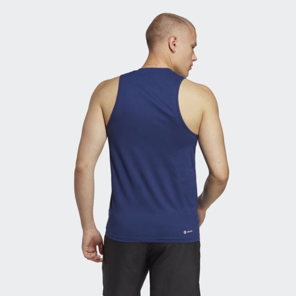 Débardeur D'entraînement Feelready Train Essentials Bleu Foncé Adidas