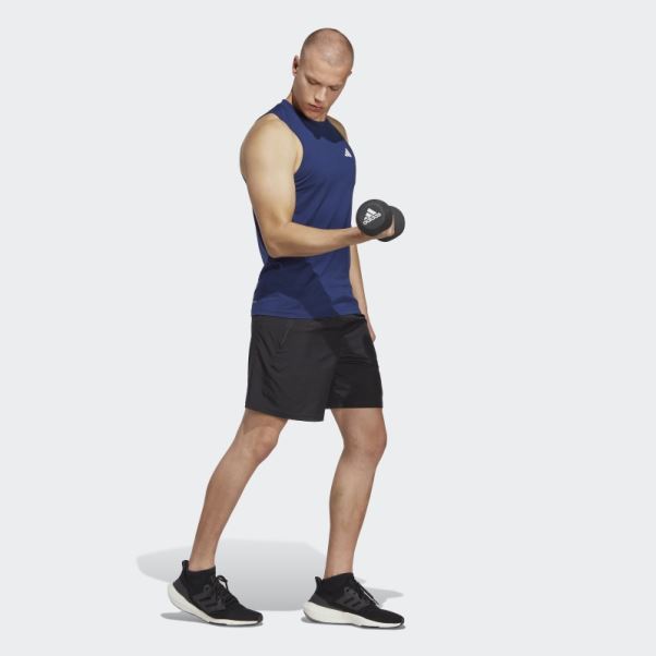 Débardeur D'entraînement Feelready Train Essentials Bleu Foncé Adidas