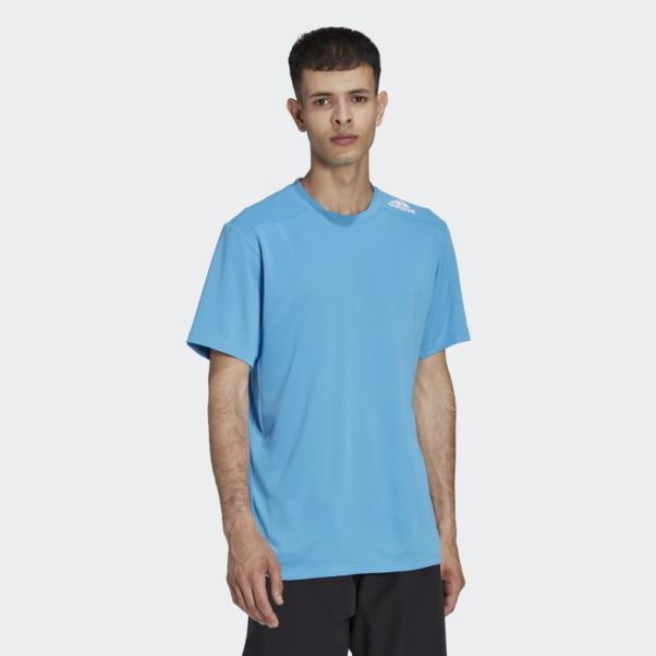 T-shirt Bleu Conçu 4 Training Heat.rdy Hiit Adidas