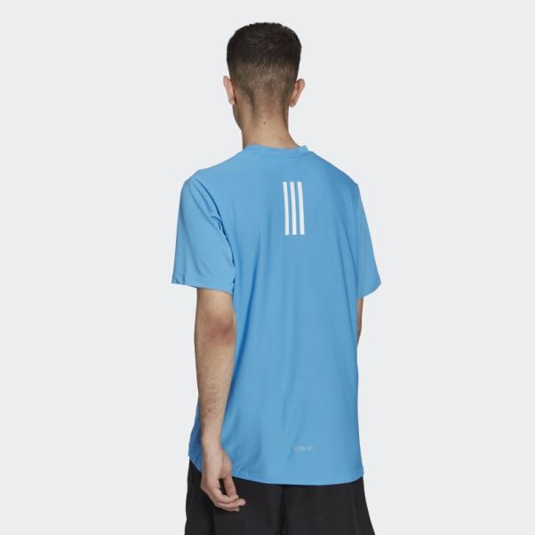 T-shirt Bleu Conçu 4 Training Heat.rdy Hiit Adidas