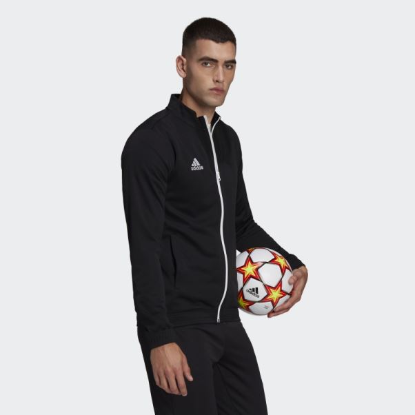 Veste De Survêtement Adidas Entrada 22 Noir