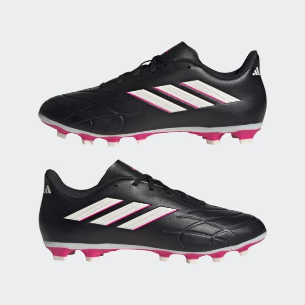 Crampons De Sol Flexibles Adidas Copa Pure.4 Noirs