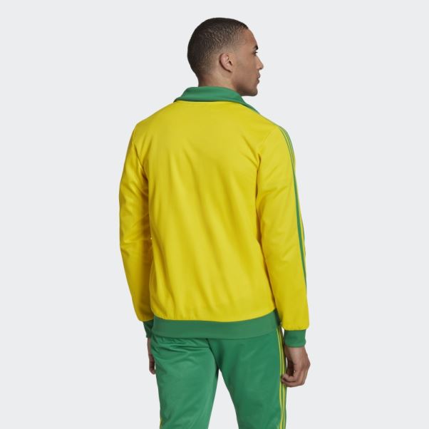 Beckenbauer Veste De Survêtement Adidas Jaune