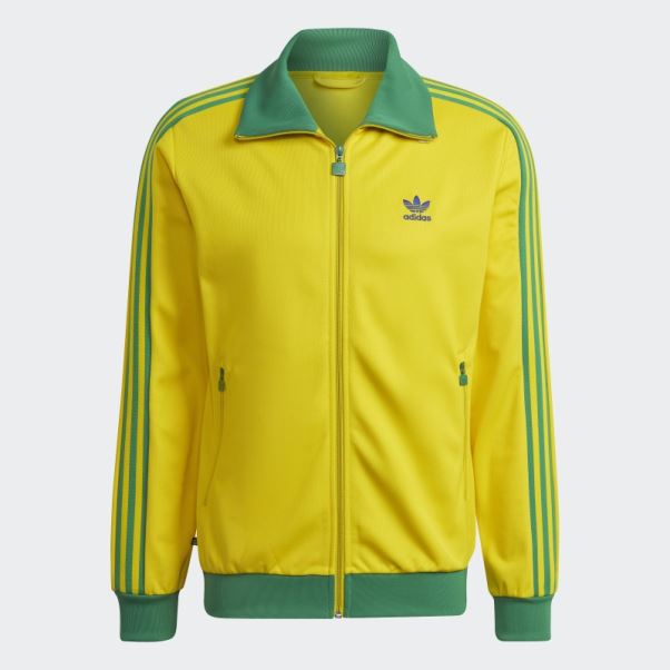 Beckenbauer Veste De Survêtement Adidas Jaune