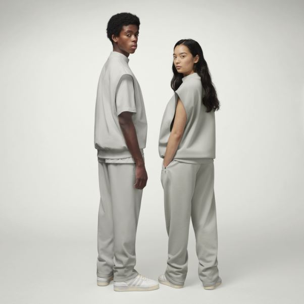 Sweat Adidas Basketball Sans Manches Metal Grey Hot