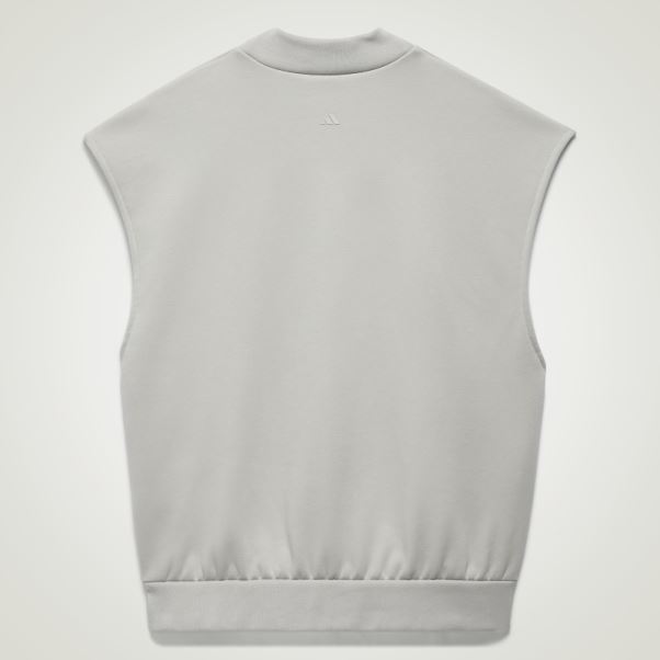 Sweat Adidas Basketball Sans Manches Metal Grey Hot