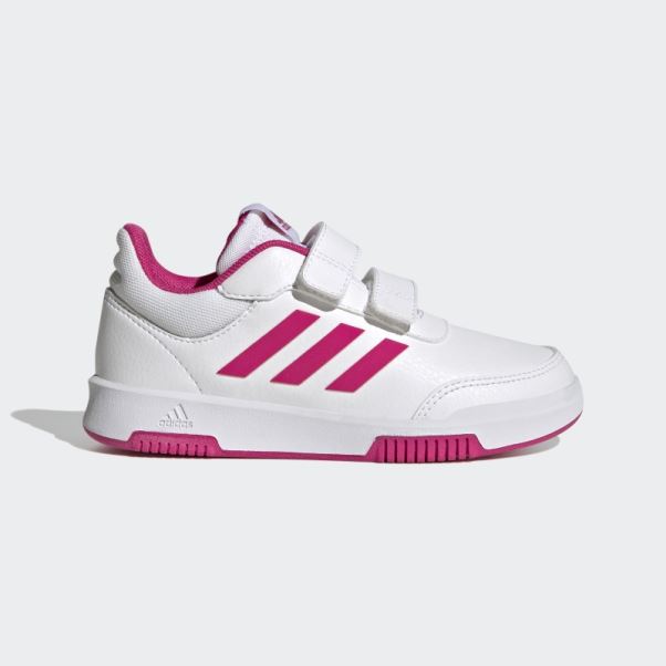 Chaussures Adidas Tensaur Scratch Blanches