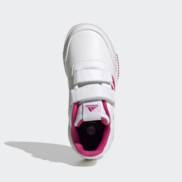 Chaussures Adidas Tensaur Scratch Blanches