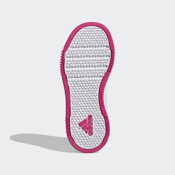 Chaussures Adidas Tensaur Scratch Blanches