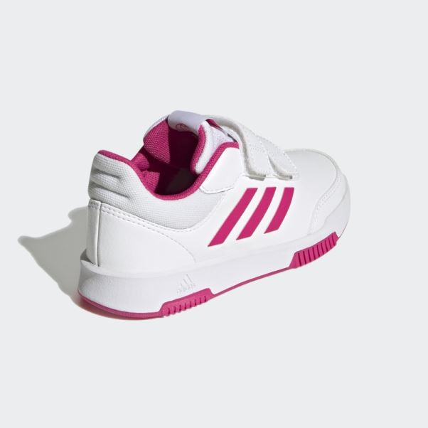 Chaussures Adidas Tensaur Scratch Blanches