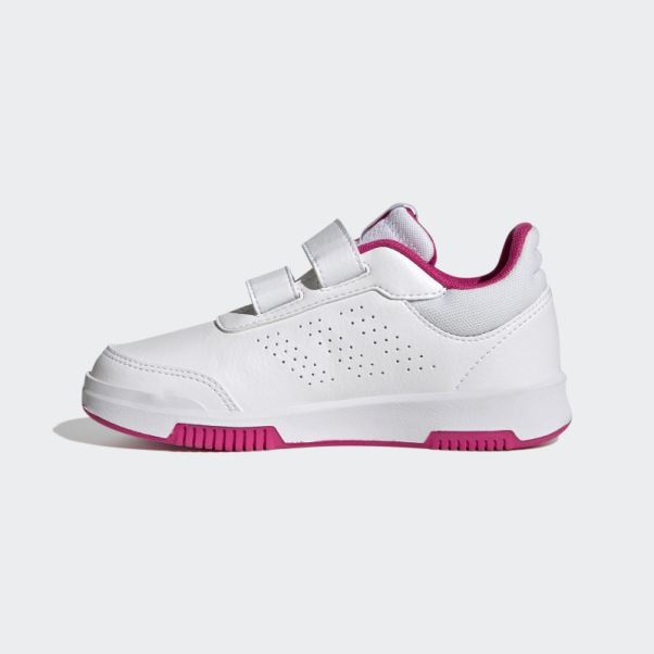 Chaussures Adidas Tensaur Scratch Blanches