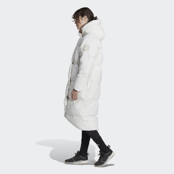 Doudoune Adidas Big Baffle Blanche