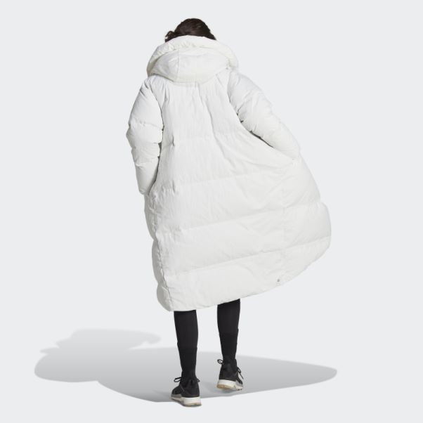 Doudoune Adidas Big Baffle Blanche
