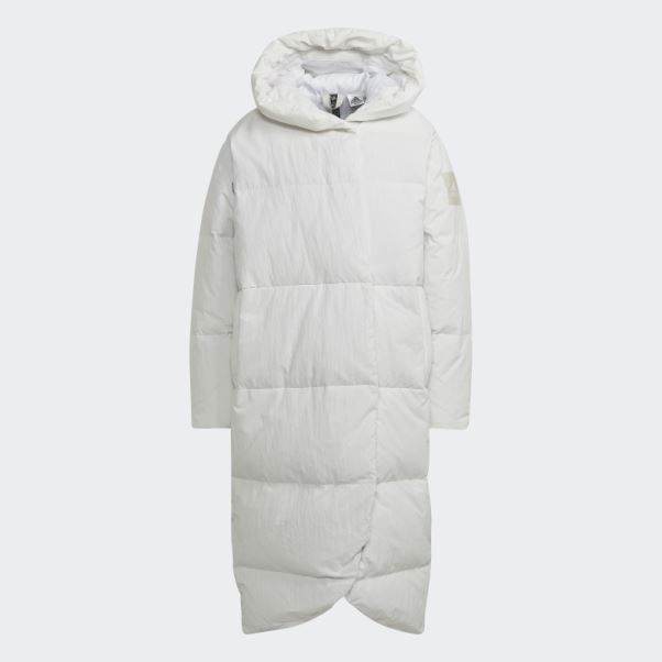 Doudoune Adidas Big Baffle Blanche