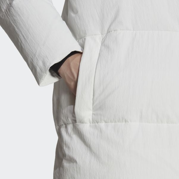 Doudoune Adidas Big Baffle Blanche