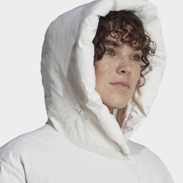 Doudoune Adidas Big Baffle Blanche
