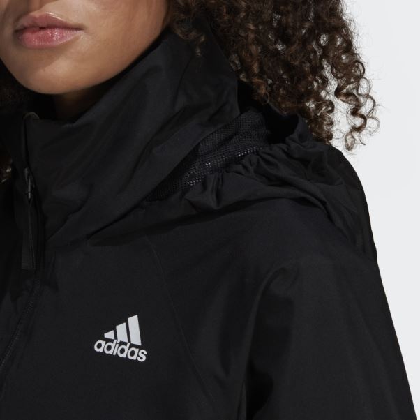 Mode Adidas Bsc 3-stripes Rain.rdy Veste Noir