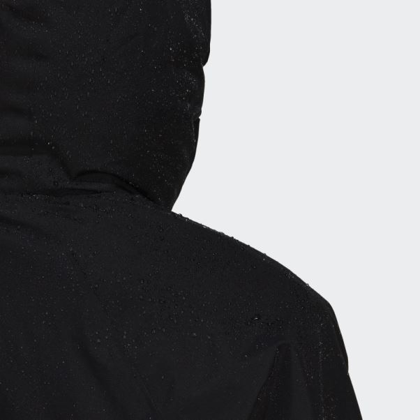 Mode Adidas Bsc 3-stripes Rain.rdy Veste Noir