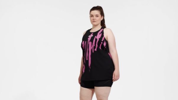 Adidas X Thebe Magugu Tennis New York Débardeur En Y (taille Plus) Noir Fashion