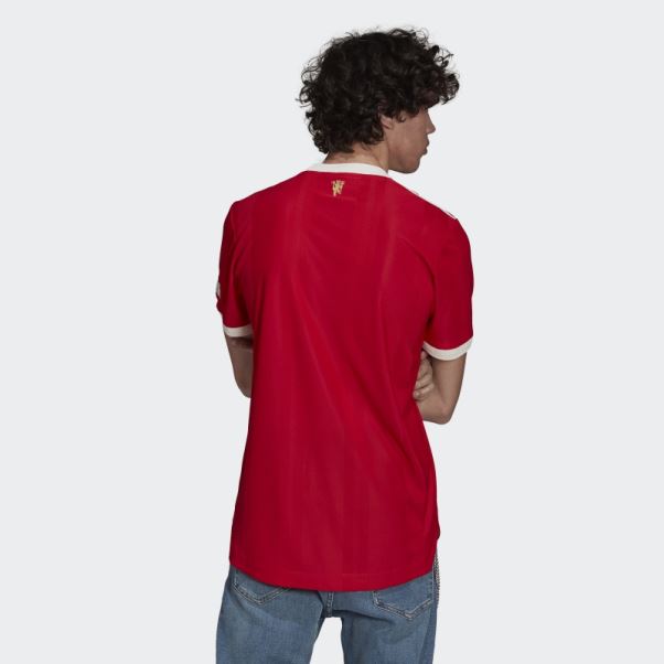 Maillot Manchester United 21/22 Domicile Authentique Adidas Real Rouge