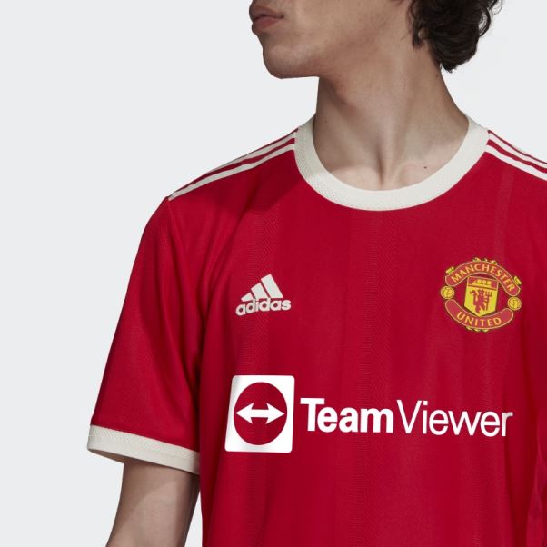 Maillot Manchester United 21/22 Domicile Authentique Adidas Real Rouge