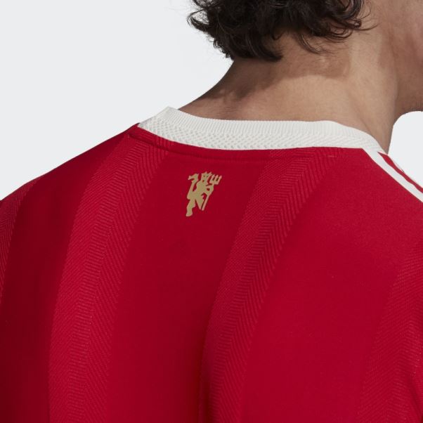 Maillot Manchester United 21/22 Domicile Authentique Adidas Real Rouge