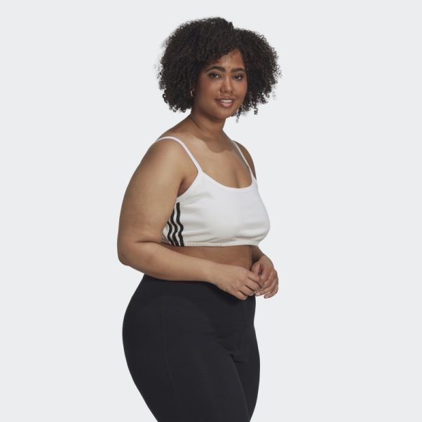 Brassière Blanche Adidas Adicolor Classics (grande Taille)
