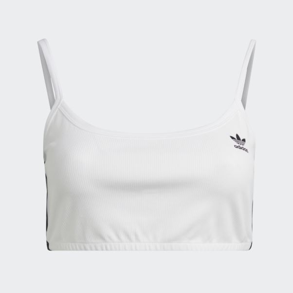 Brassière Blanche Adidas Adicolor Classics (grande Taille)