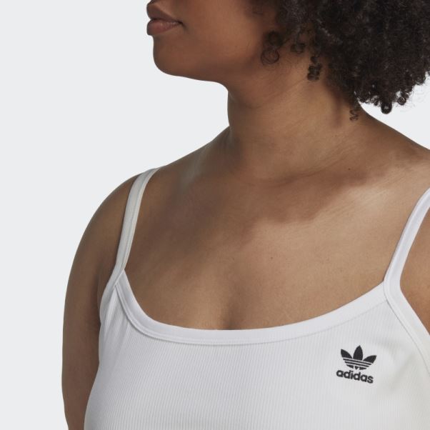 Brassière Blanche Adidas Adicolor Classics (grande Taille)