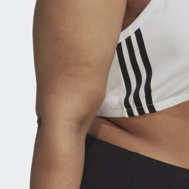 Brassière Blanche Adidas Adicolor Classics (grande Taille)