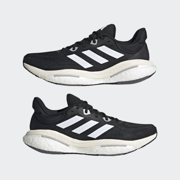 Chaussures Adidas Solarglide 6 Grises