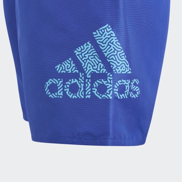 Short De Bain Logo Clx Bleu Adidas