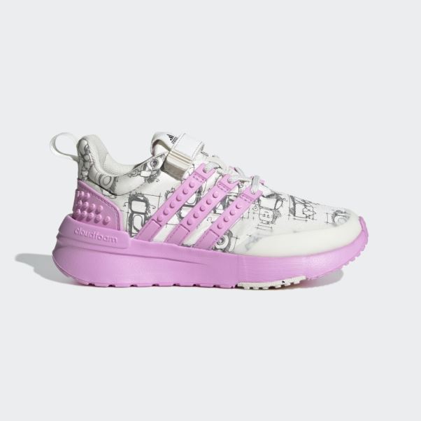 Chaussures Adidas X Lego Racer Tr Blanc Chaud