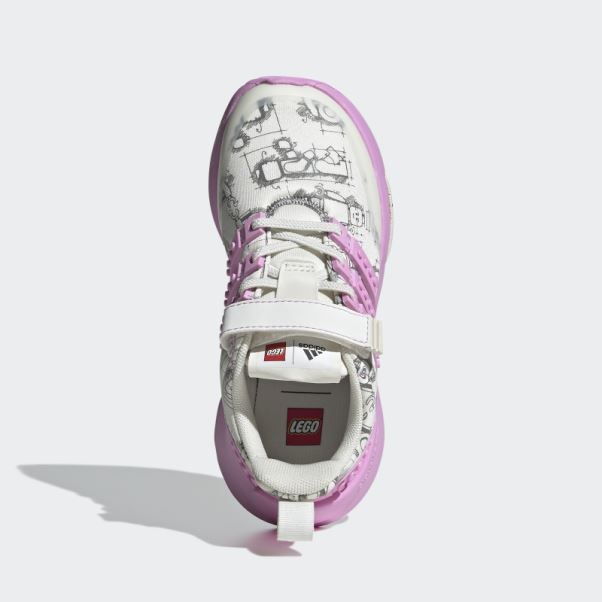 Chaussures Adidas X Lego Racer Tr Blanc Chaud