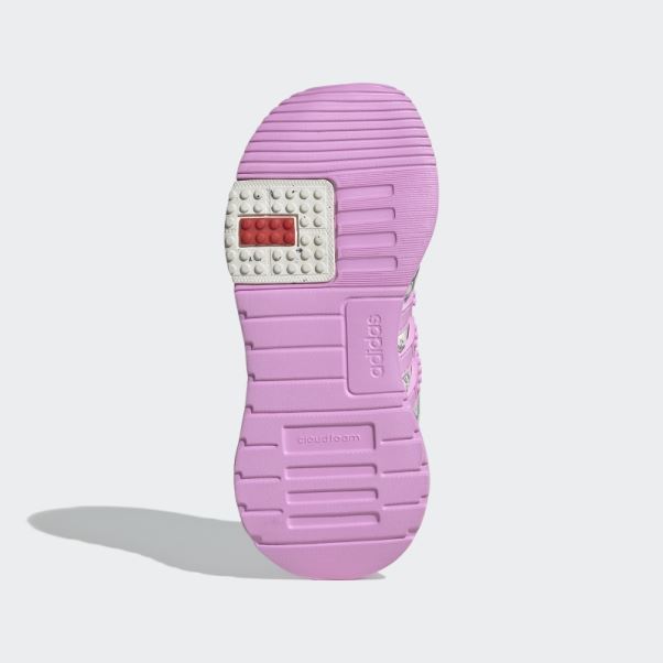 Chaussures Adidas X Lego Racer Tr Blanc Chaud