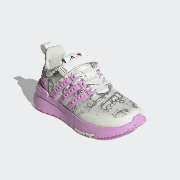 Chaussures Adidas X Lego Racer Tr Blanc Chaud