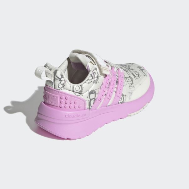 Chaussures Adidas X Lego Racer Tr Blanc Chaud