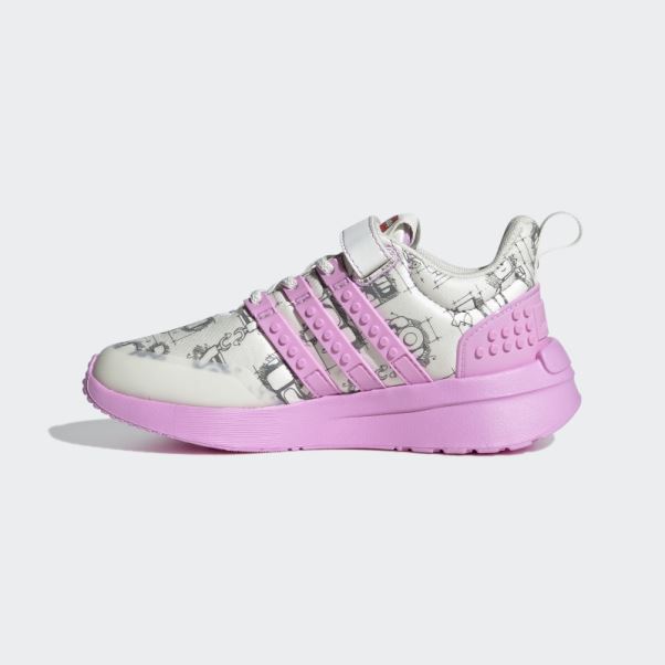 Chaussures Adidas X Lego Racer Tr Blanc Chaud