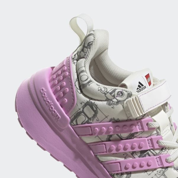 Chaussures Adidas X Lego Racer Tr Blanc Chaud