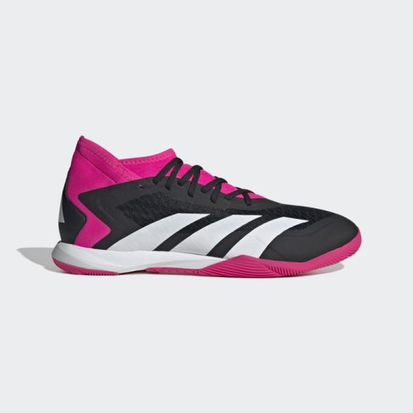 Adidas Predator Precision.3 Chaussures De Foot En Salle Roses