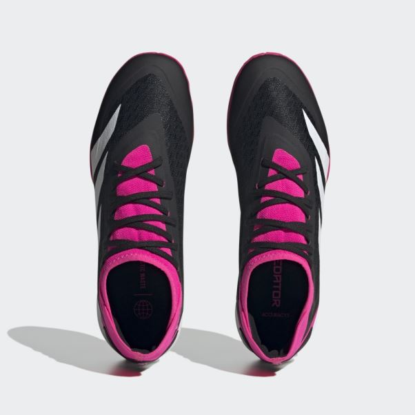 Adidas Predator Precision.3 Chaussures De Foot En Salle Roses