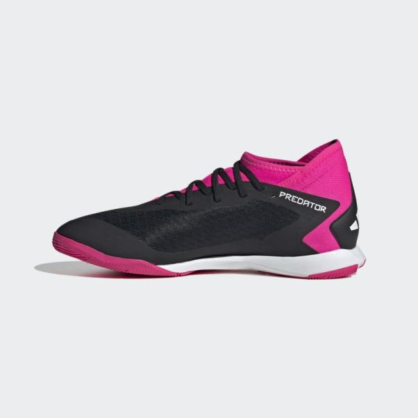 Adidas Predator Precision.3 Chaussures De Foot En Salle Roses