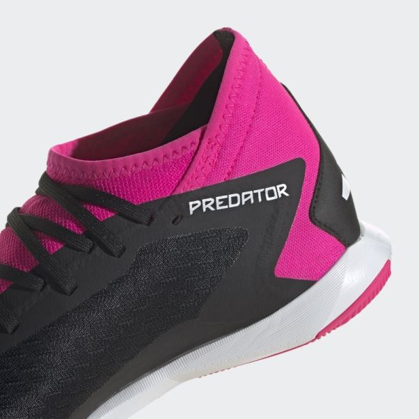 Adidas Predator Precision.3 Chaussures De Foot En Salle Roses